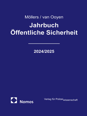 cover image of Jahrbuch Öffentliche Sicherheit 2024/2025